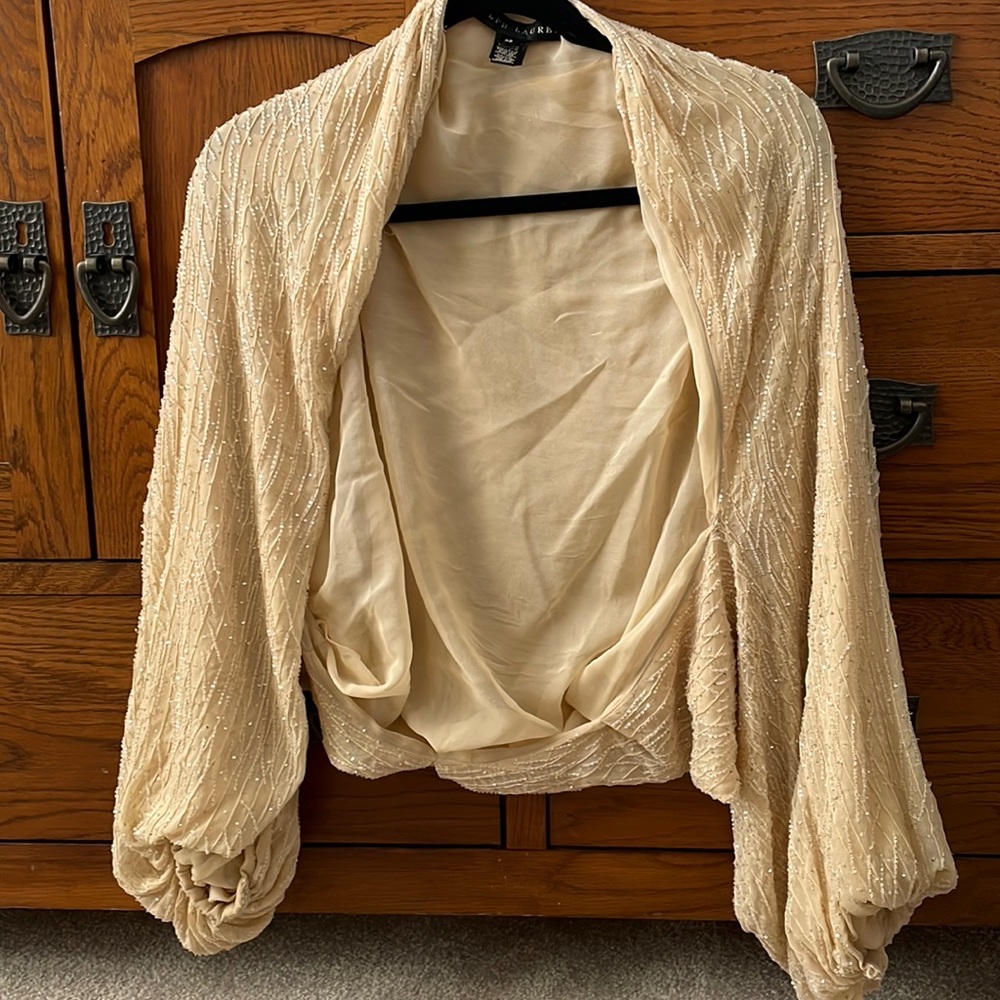 Ralph Lauren jacket perfect for business events & overall fancy fun, 100% silk